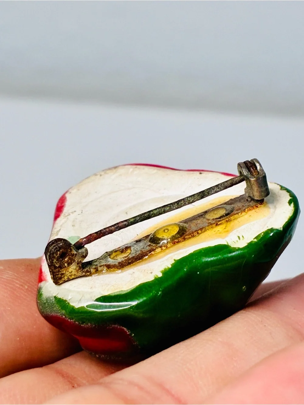 Red and Green Strawberry Brooch Pin - Women Jewelry Brooches